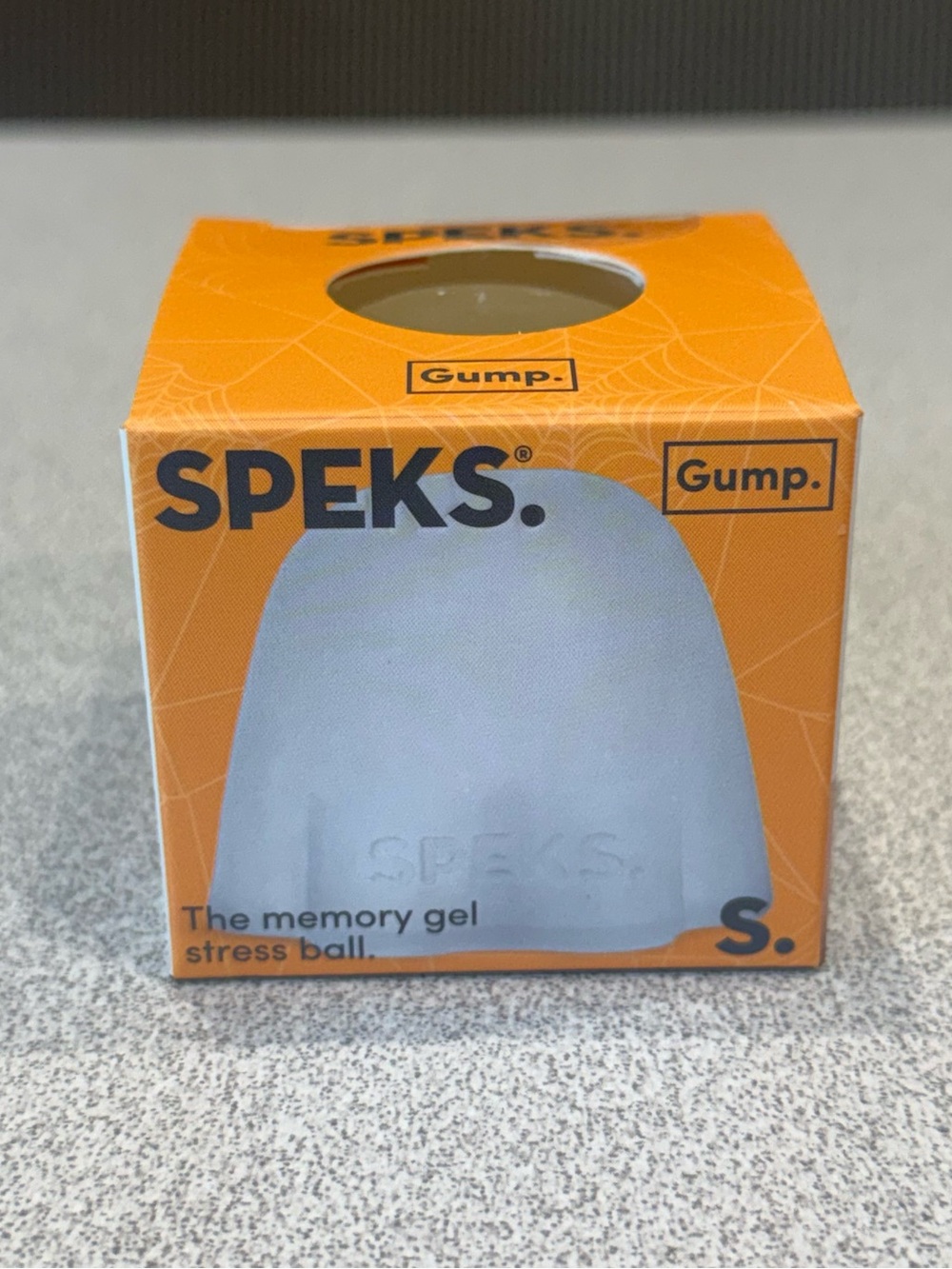SPEKS Gump Halloween Ghost The Memory Gel Stress Ball Spooky Squishy